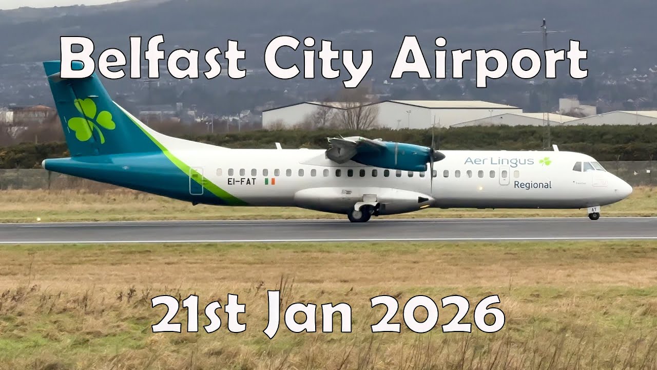 Wet, Crosswinds and a Deluge @ Belfast City Airport (BHD) : 21st January 2026