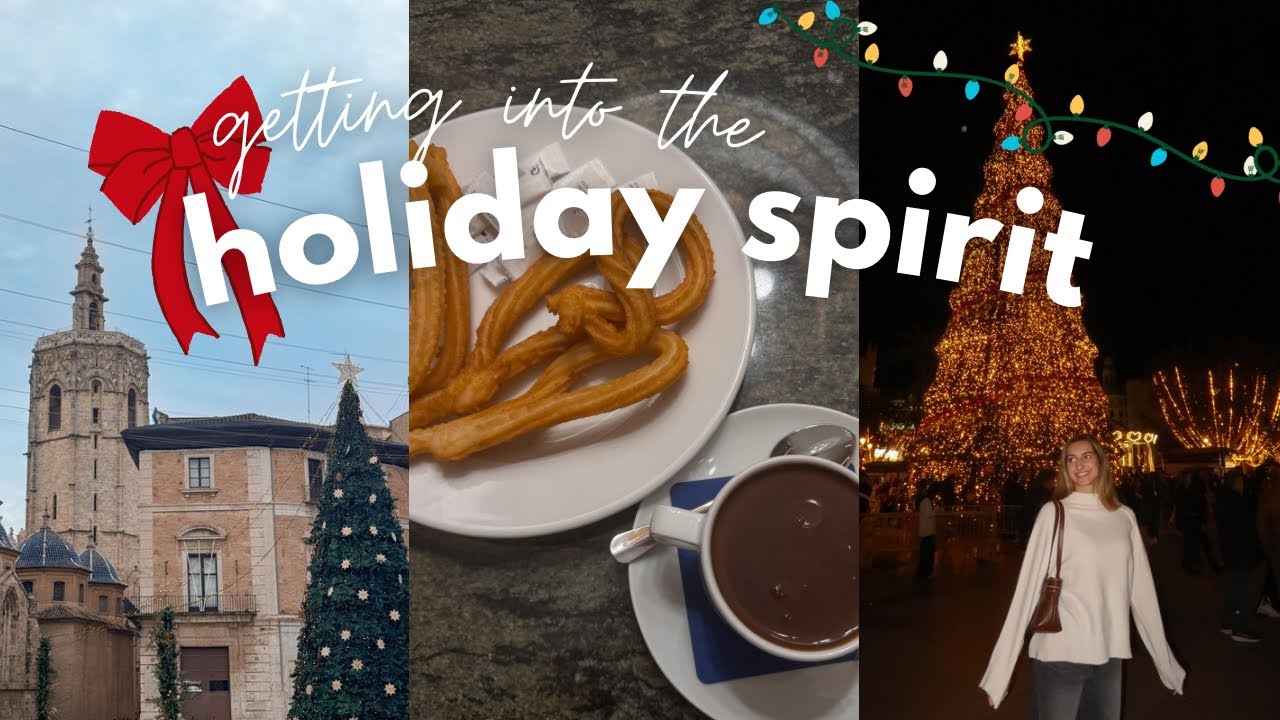 let's get into the HOLIDAY SPIRIT!! 🎁🎄 christmas tree lighting, shopping, decor, + traditions ⭐️❄️