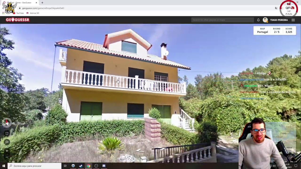 GEOGUESSR À VELOCIDADE DA LUZ