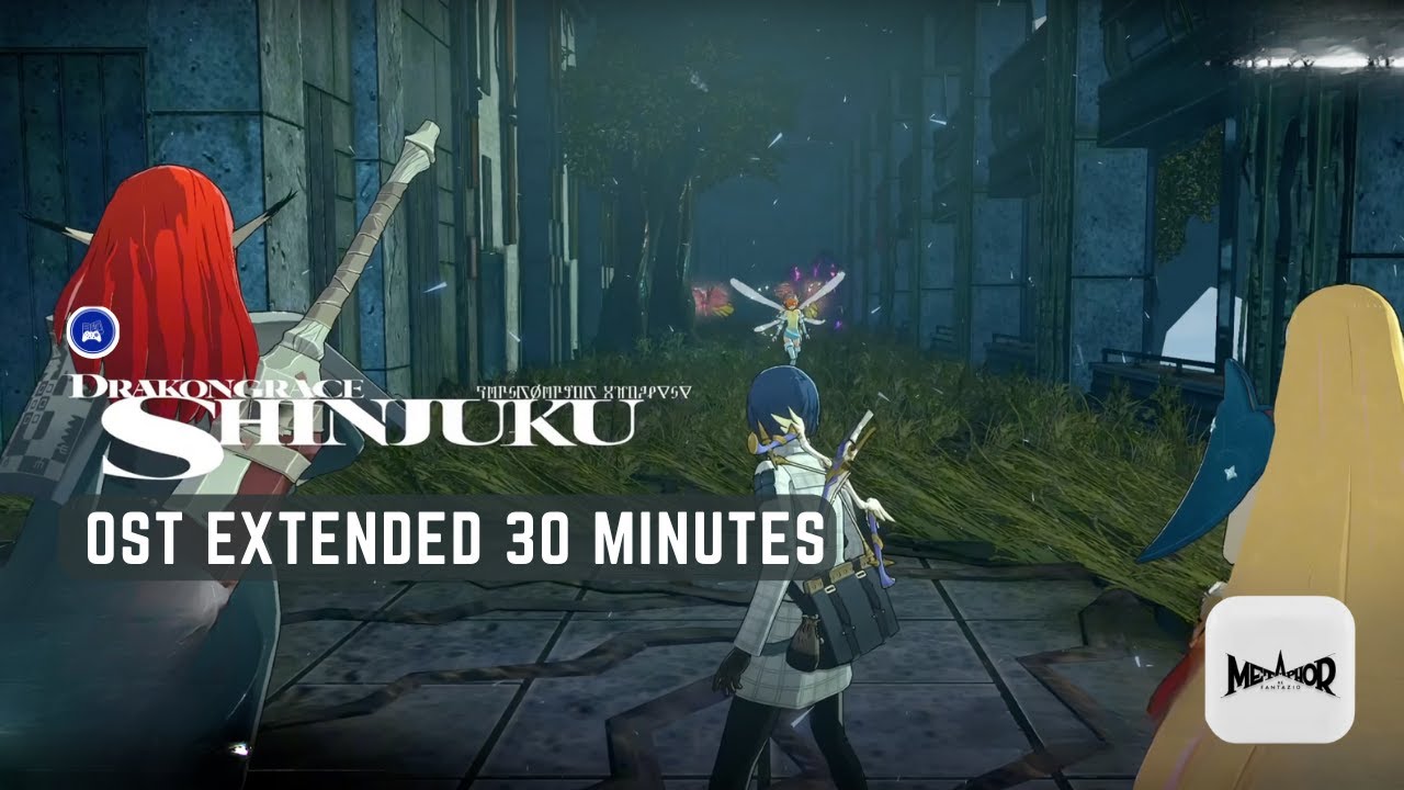 Drakongrace Shinjuku BGM Extended 30 minutes - Metaphor: ReFantazio Dungeon OST [HQ]