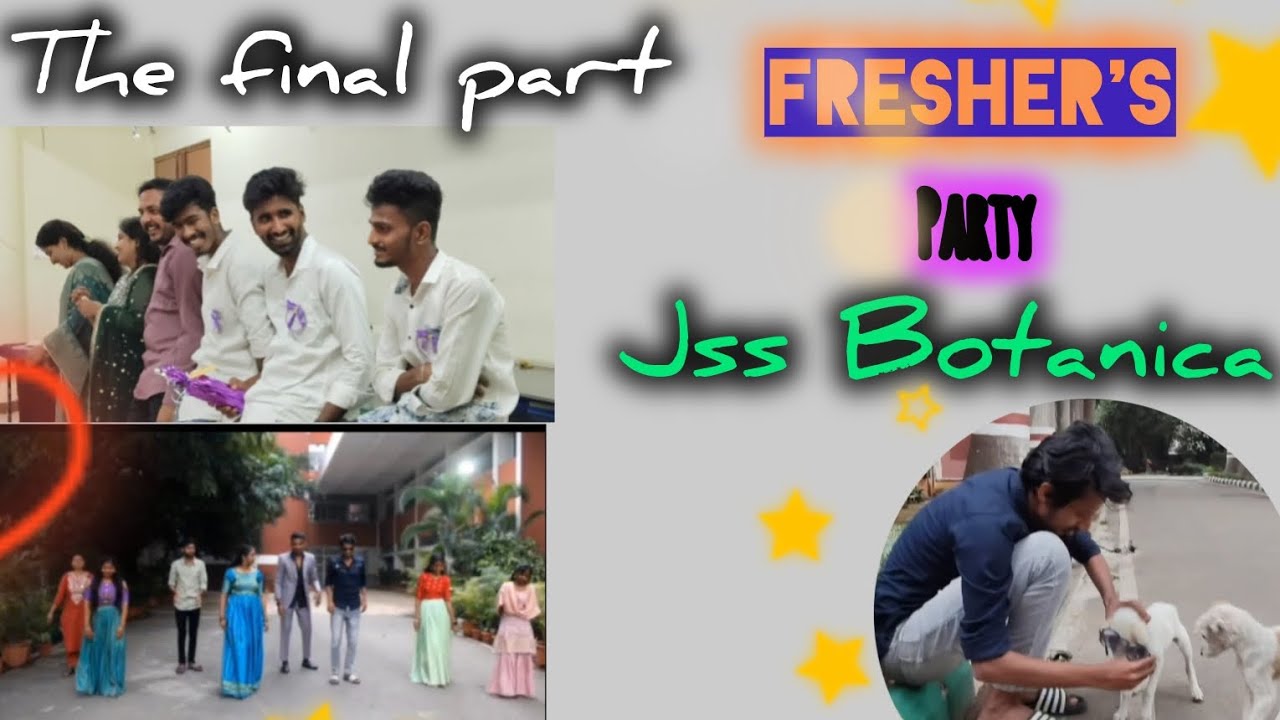 Fresher's party 2k25|JSS BOTANICA|part 6|Chandanagangaiah_vlogs|Chandana 
