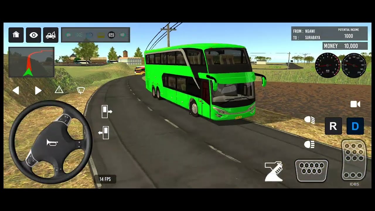 Indonesia Coach bus Simulator Games From Android