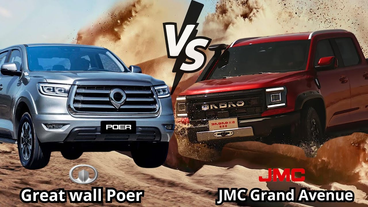 JMC Grand Avenue vs Great Wall Poer#pickup #truck