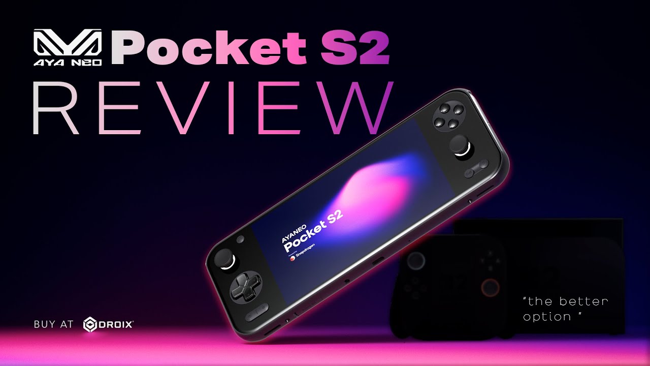 AYANEO Pocket S2 Review - Qualcomm Snapdragon G3 Gen 3 Android Gaming Handheld