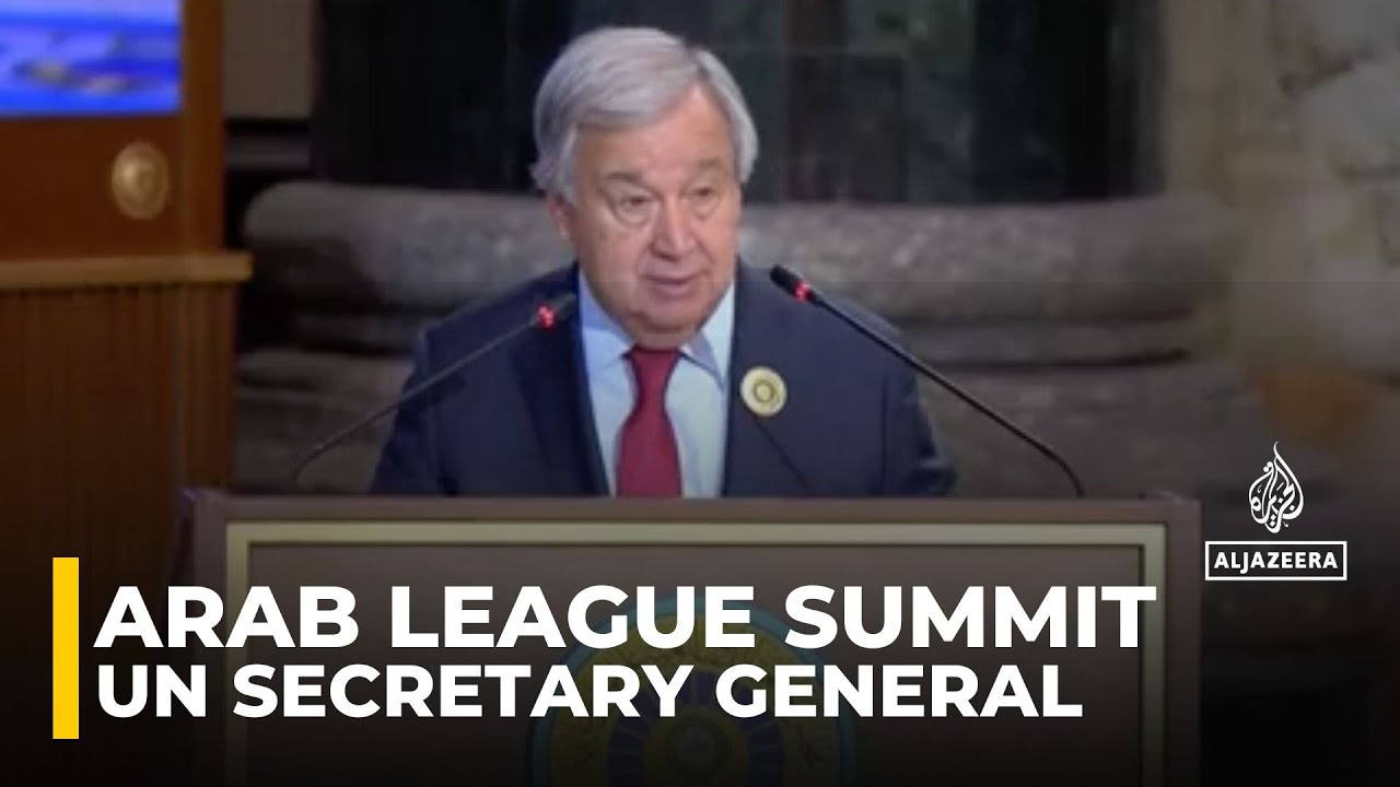 Antonio Guterres says UN won’t take part in Gaza ‘aid operation’ not adhering to international law