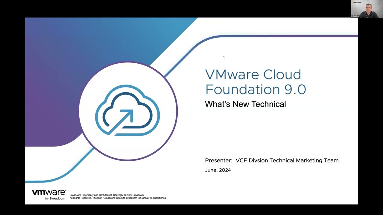July 2025 TAM Customer Webinar - What's New in VCF 9 (Part 1)