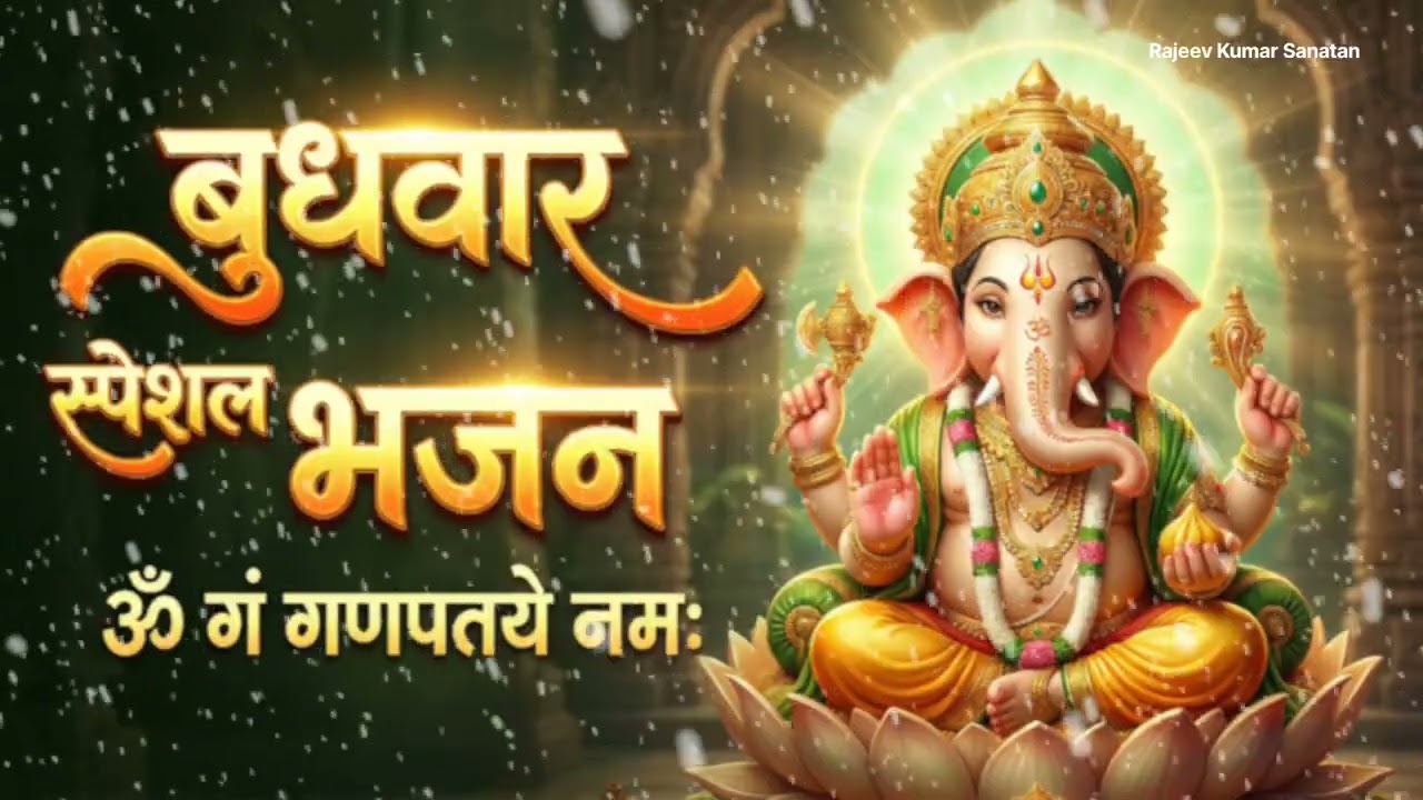 बुधवार स्पेशल भजन | जय गणेश देवा | विघ्नहर्ता गणपतिश्री गणेश जी का आशीर्वादभक्ति गीत