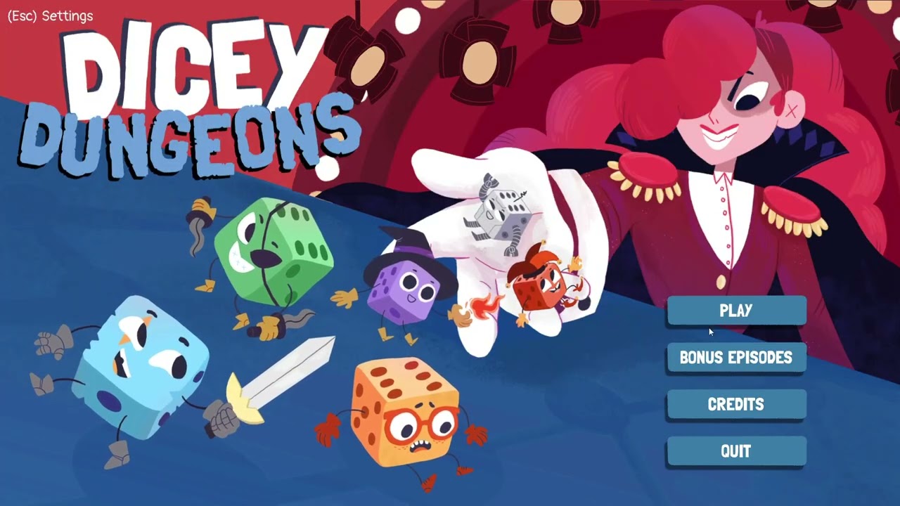 Dicey dungeon backstage finał
