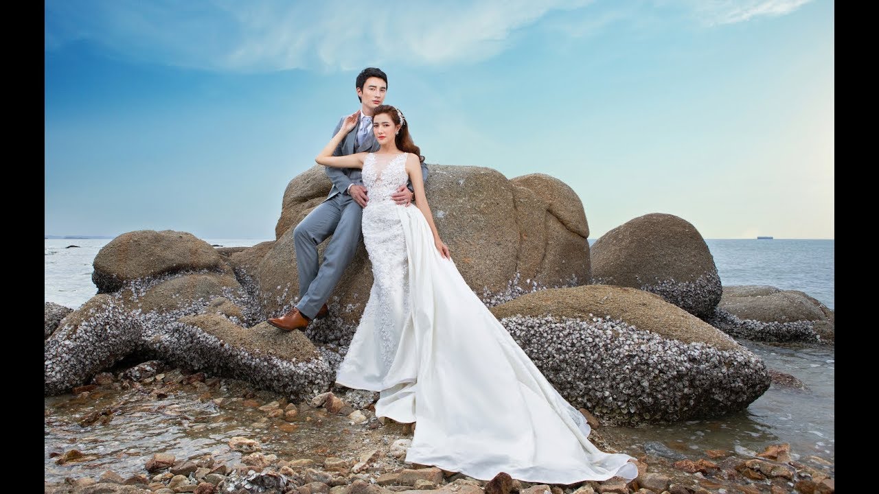FINALE WEDDING STUDIO PRE WEDDING ภาพเบื้องหลังการถ่ายพรีเวดดิ้ง คุณเป๊ก และคุณแนท