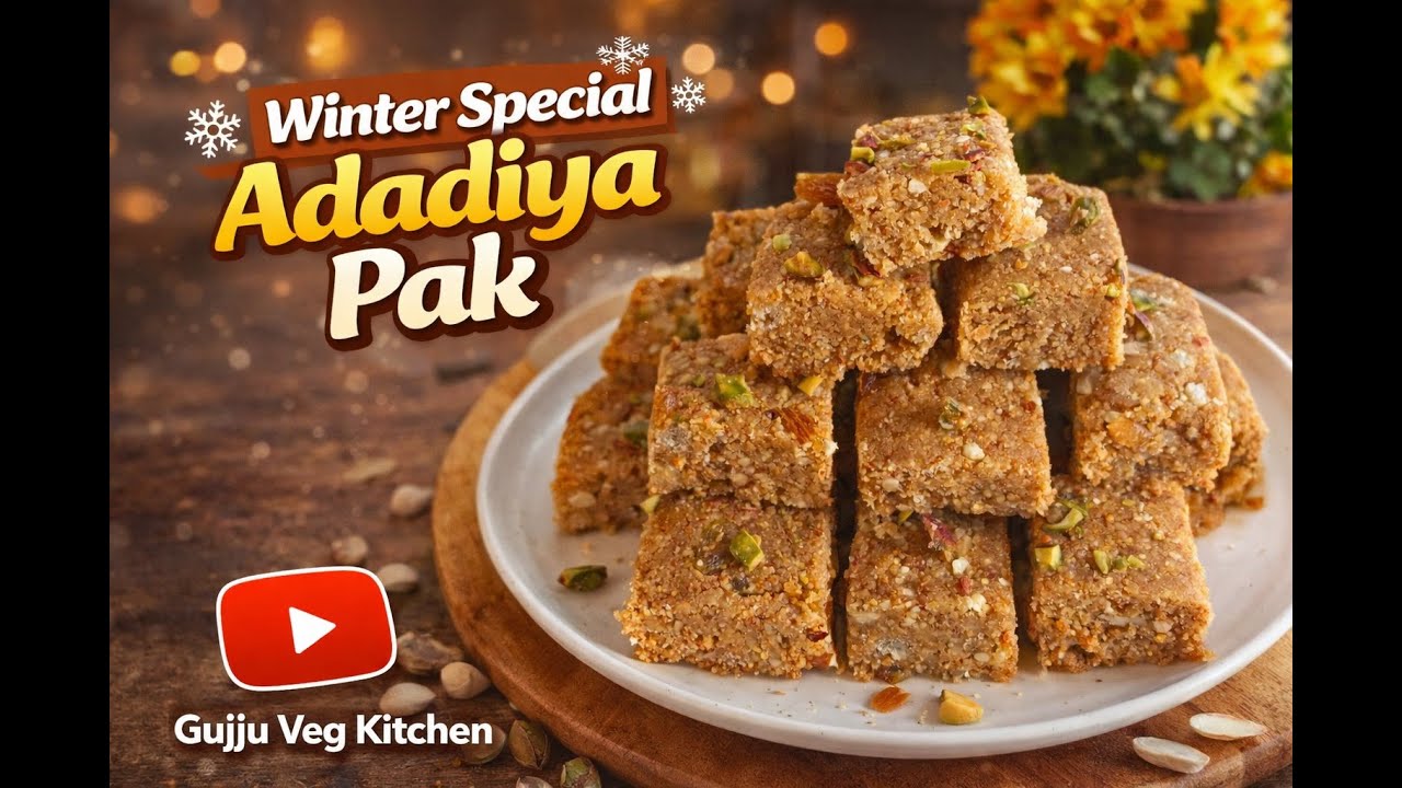 Adadiya Pak | Winter Special | घर पर बनाये आसानी से  | Healthy