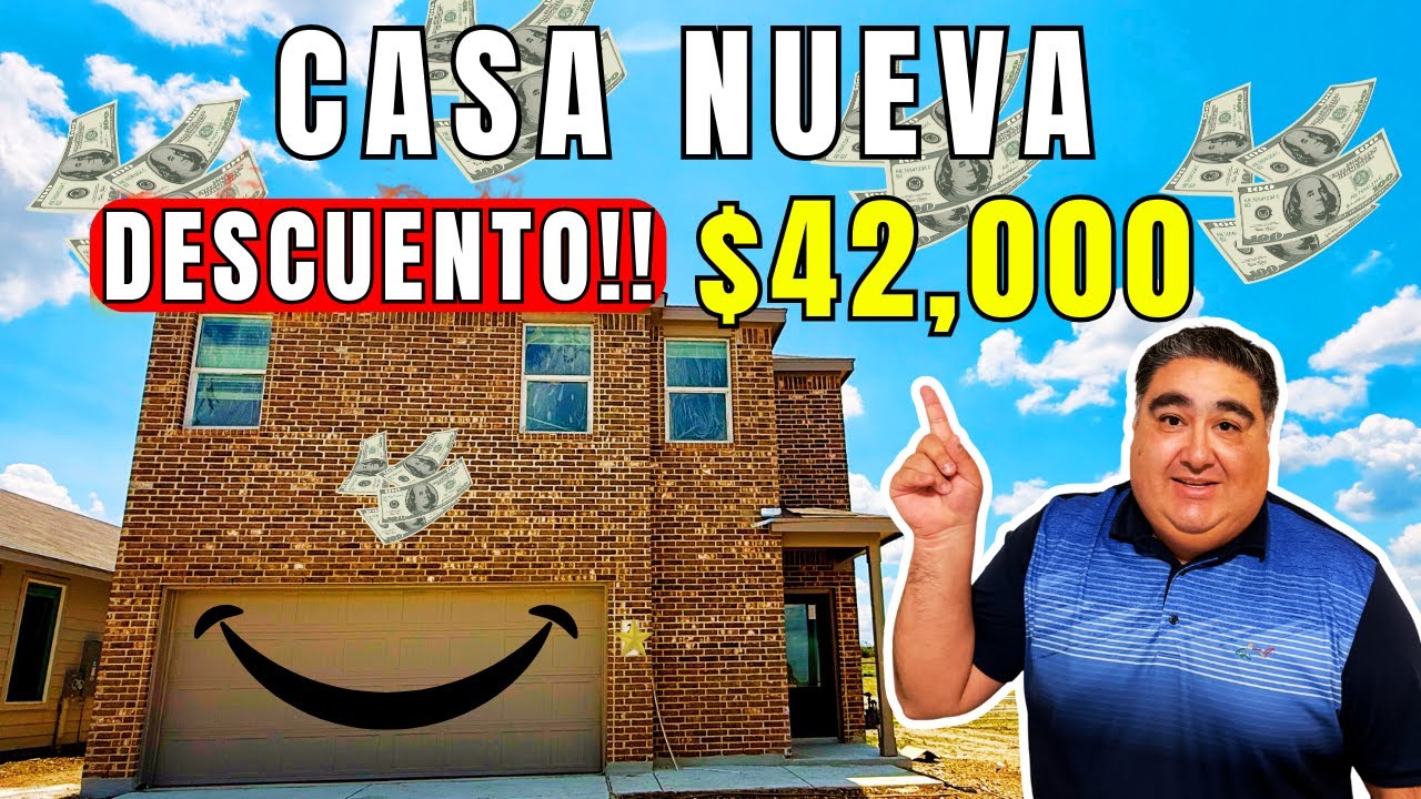 ✅¡No CREEAS el Precio CASA NUEVA con 4 Recámaras! San Antonio TX