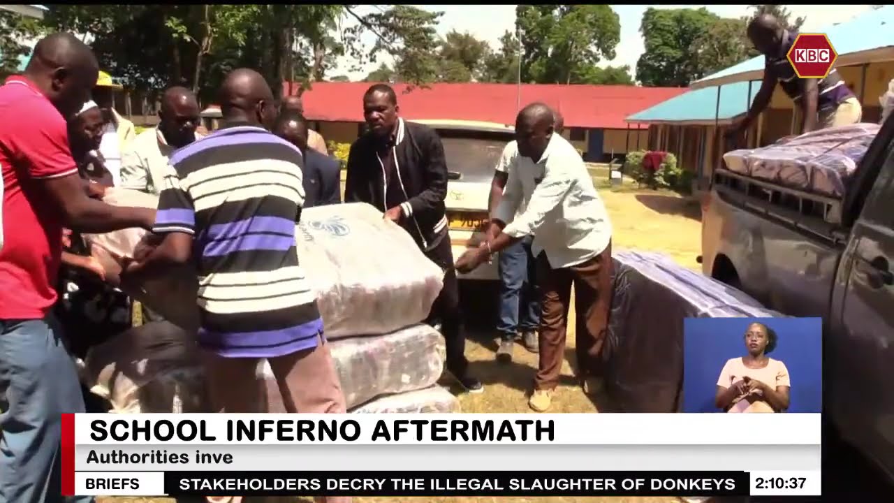 Authorities investigating school fire in Malava, Kakamega
