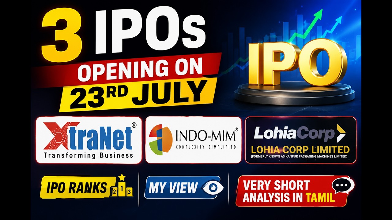 Indo MIM IPO | Xtranet IPO | Lohia IPO | IPO Review in Tamil | Tamil Mom Portfolio