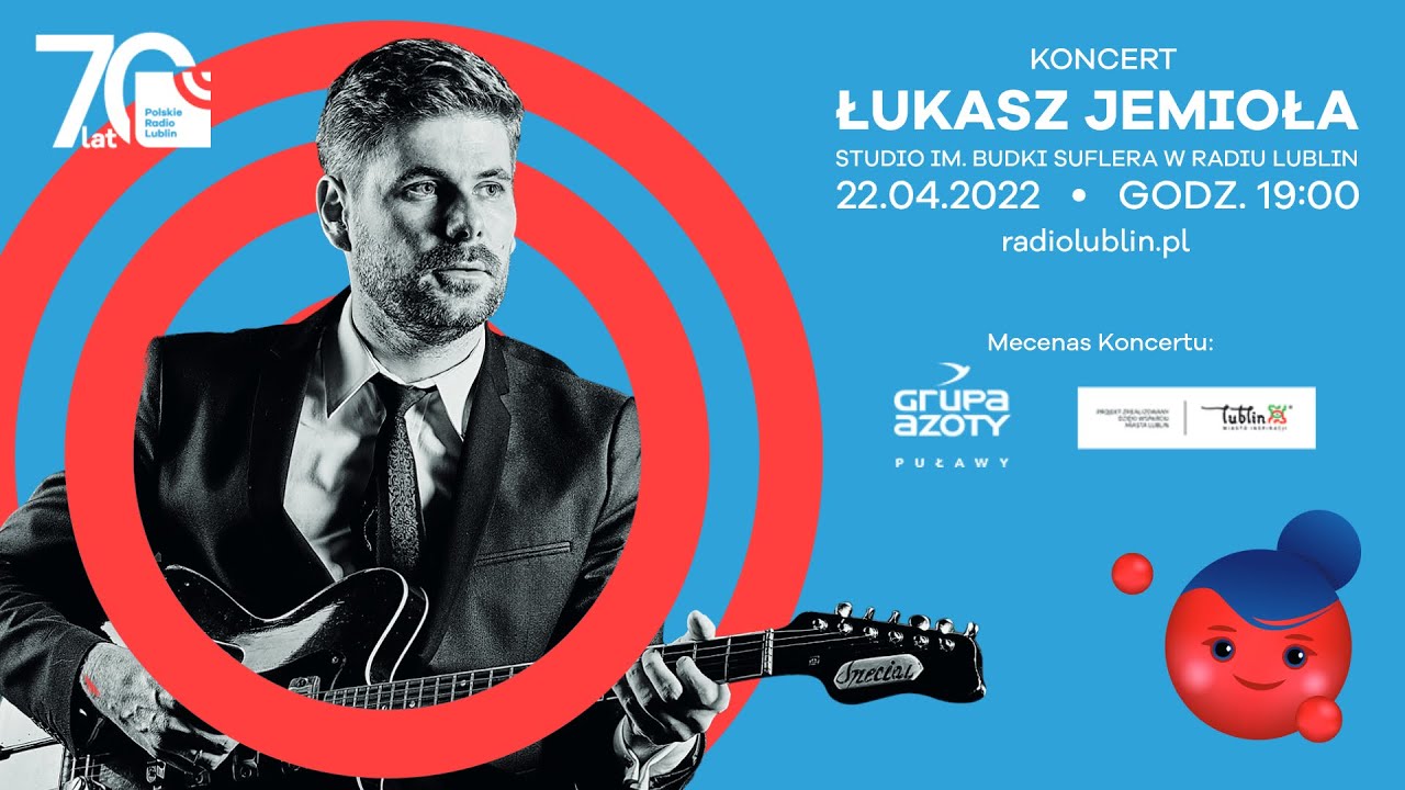 Łukasz Jemioła - koncert w Radiu Lublin