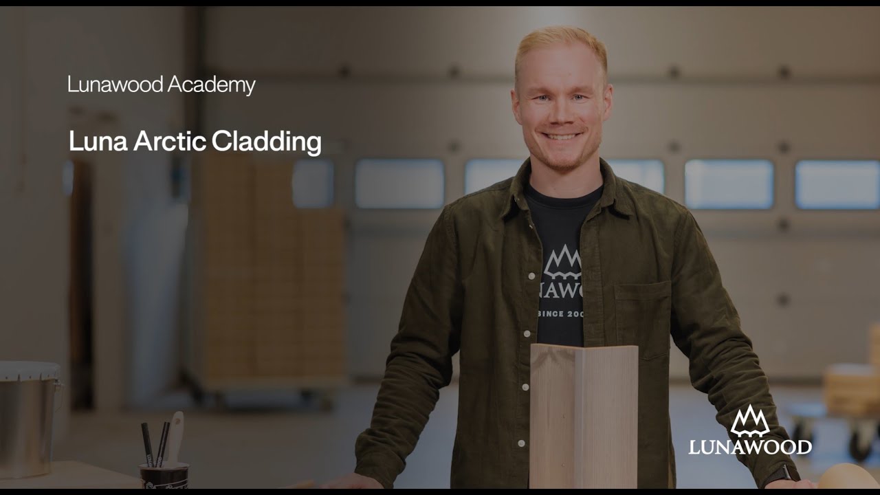 Lunawood Academy - Luna Arctic Cladding