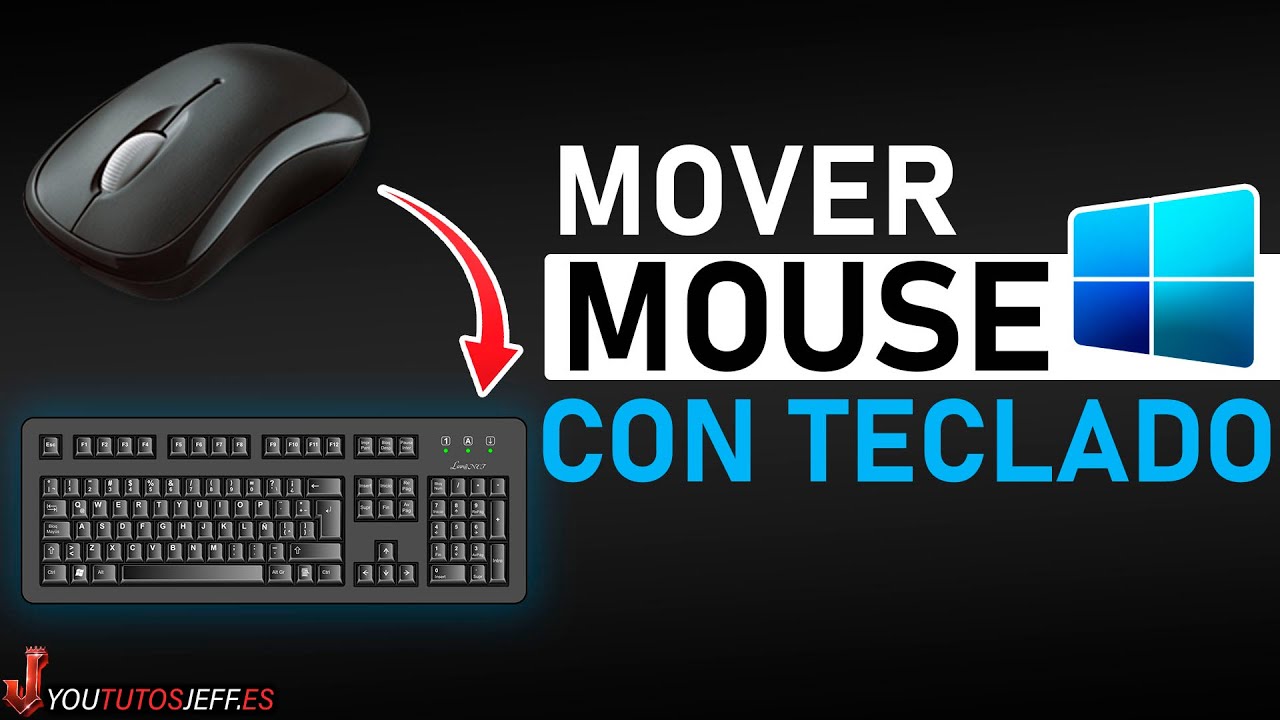 Como Mover Mouse (RATON) con Teclado Windows 🔵