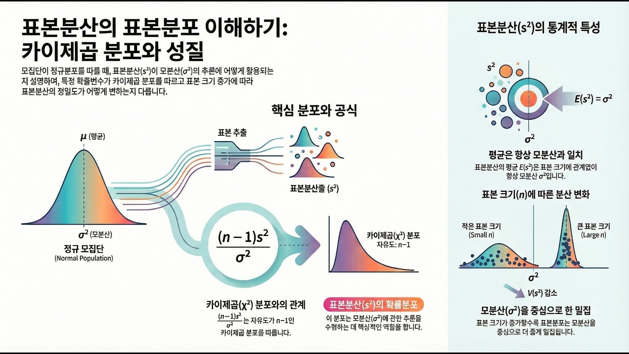 [Keller 경영경제통계학 38] Ch9.3 표본분산의 표본분포