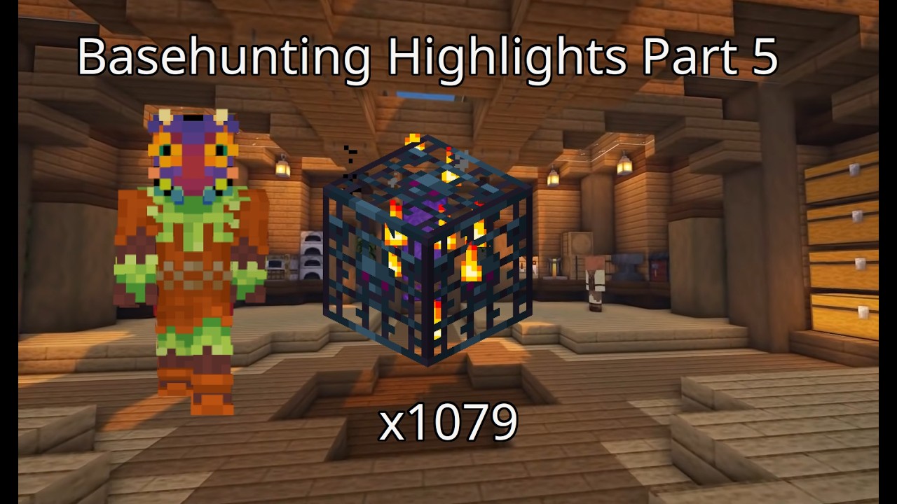Raiding 50 Active Bases on Donut Smp.(P5) 1079 Skelis!