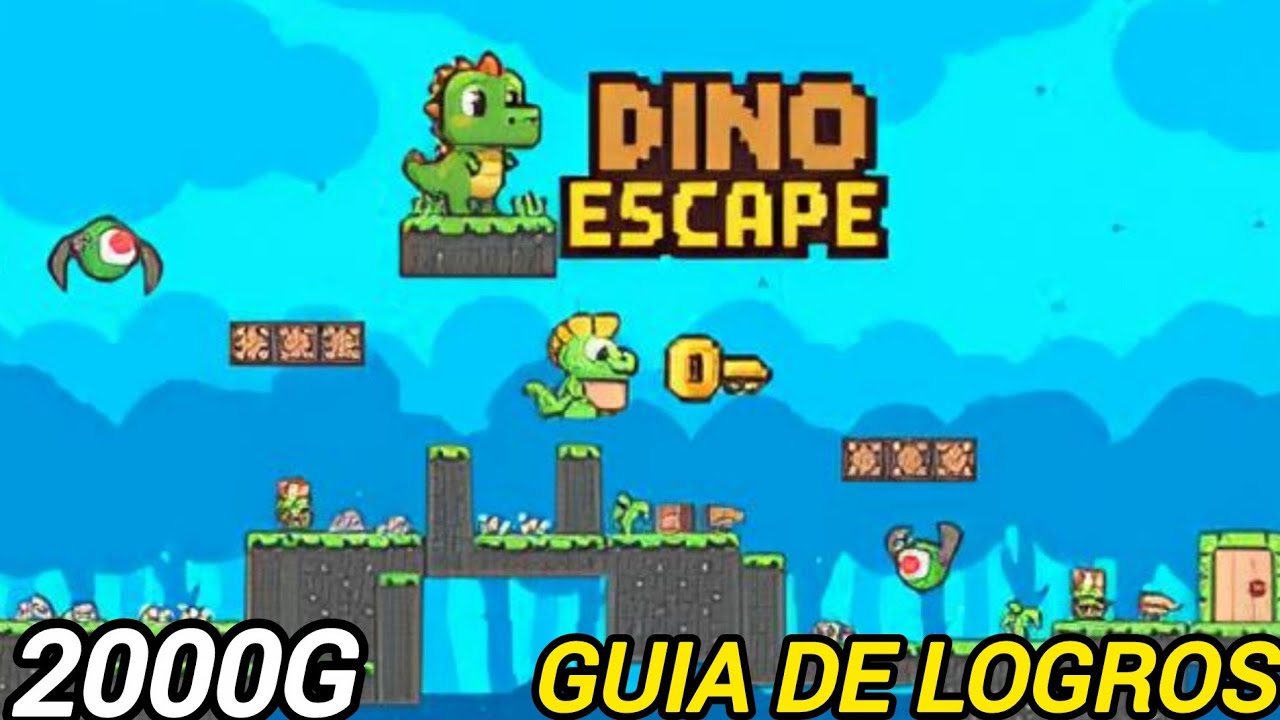 DINO ESCAPE - GUIA DE LOGROS - 2000G DE 3 A 4 MINUTOS.