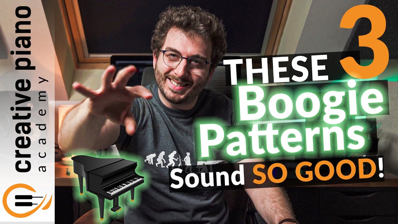 3 Boogie Woogie Patterns For Piano That Just Work! 😎 🎹