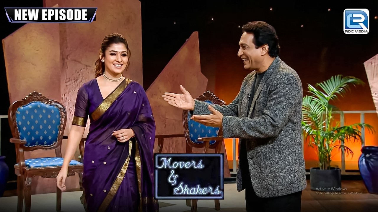 कॉमेडी किंग शेखर सुमन के साथ नयनतारा की खास बातचीत  | Movers And Shakers |Full EP212