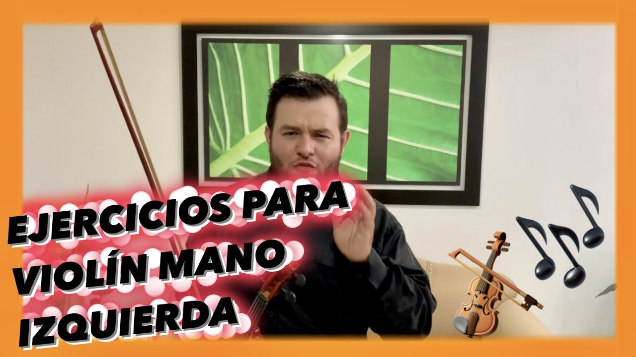 EJERCICIOS de DIGITACIÓN para VIOLÍN 🤩 🎶 ►PRINCIPIANTES [ Mano IZQUIERDA]