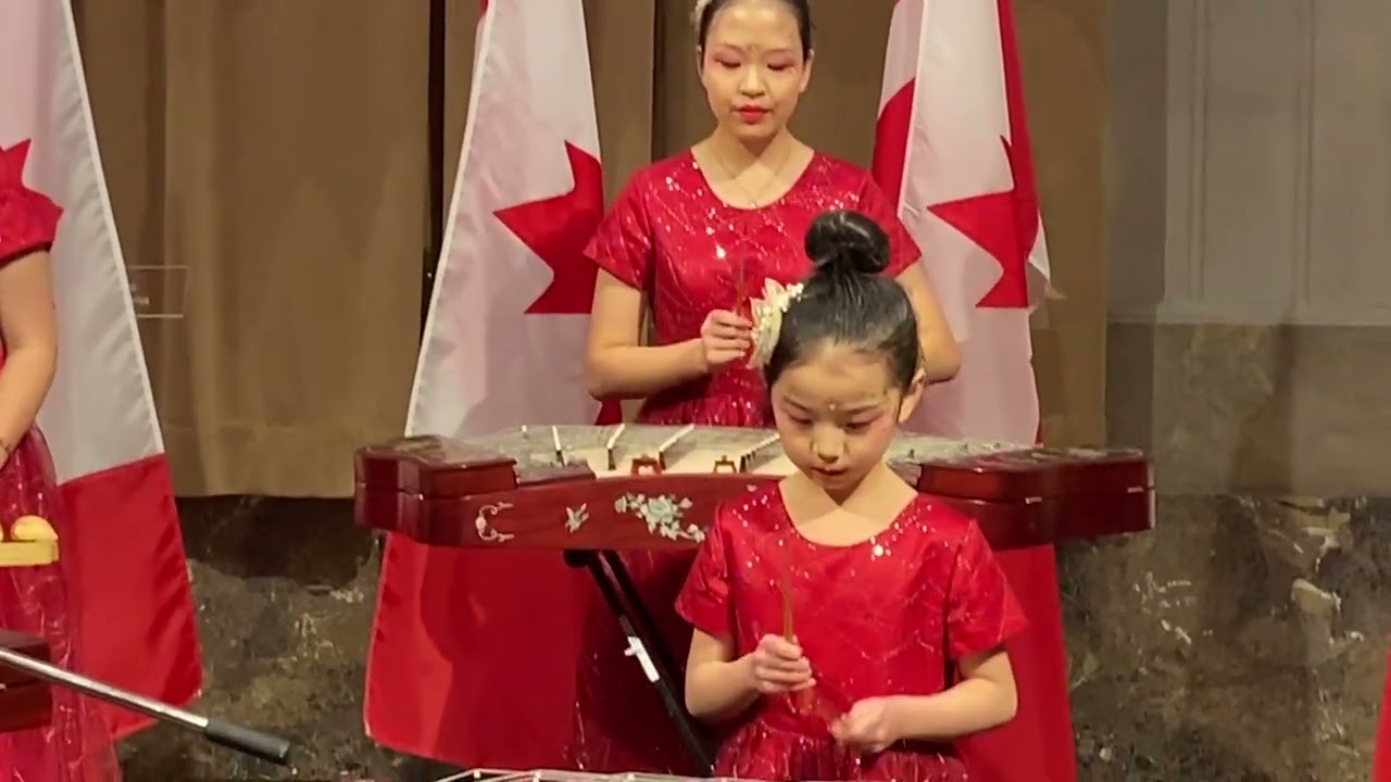 Performing at Liberal Caucus Lunar New Year Reception on the Hill in Ottawa on Feb. 23