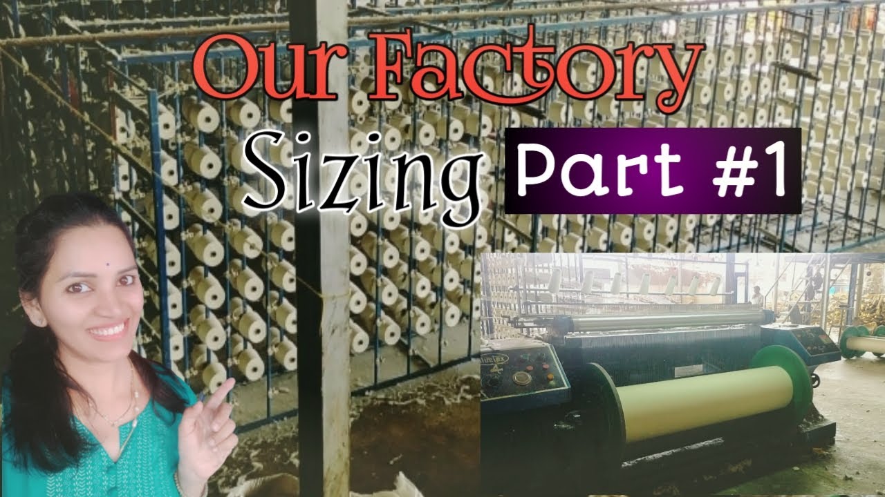 Warping Process in Textile Industry | Warping machine | Sizing | dhoti manufacturing