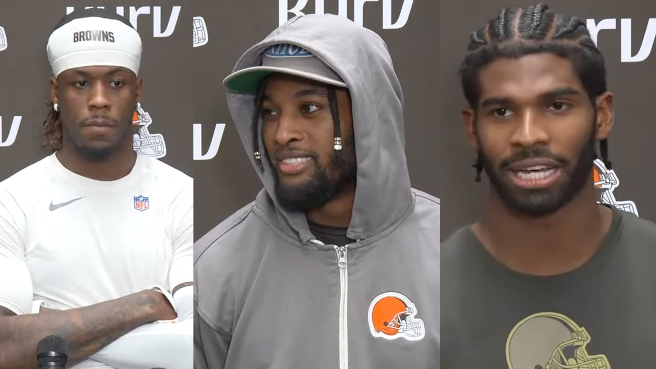 Shedeur Sanders, Denzel Ward, Jerry Jeudy Press Conferences | December 31st, 2025