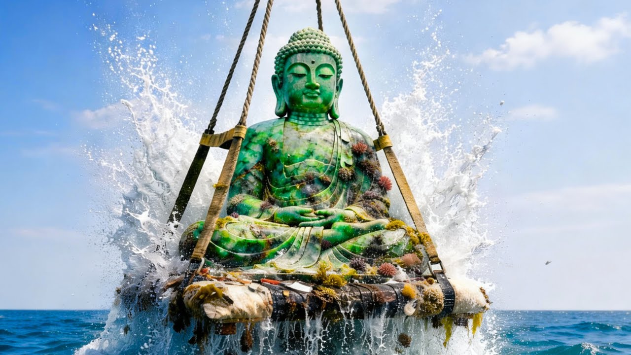 A 700-Year-Old Treasure Beneath the Ocean: Gold, Jade, and a Giant Buddha Statue