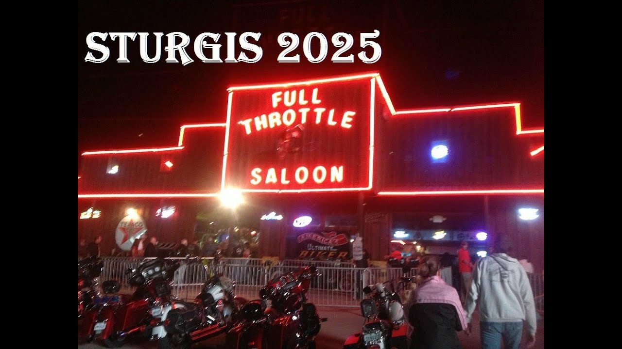 STURGIS 2025 Full Throttle Saloon Expo & Museum Motorcycle Globe Racing          ovr Bar WOW! FUN!