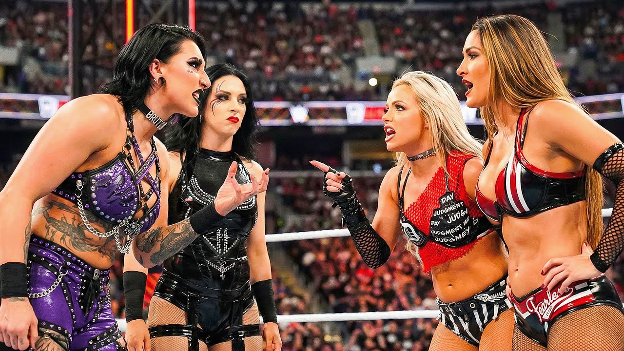 FULL MATCH: RHEA RIPLEY & STEPHANIE VAQUER VS. LIV MORGAN & NIKKI BELLA | WWE SMACKDOWN | WWE 2K26