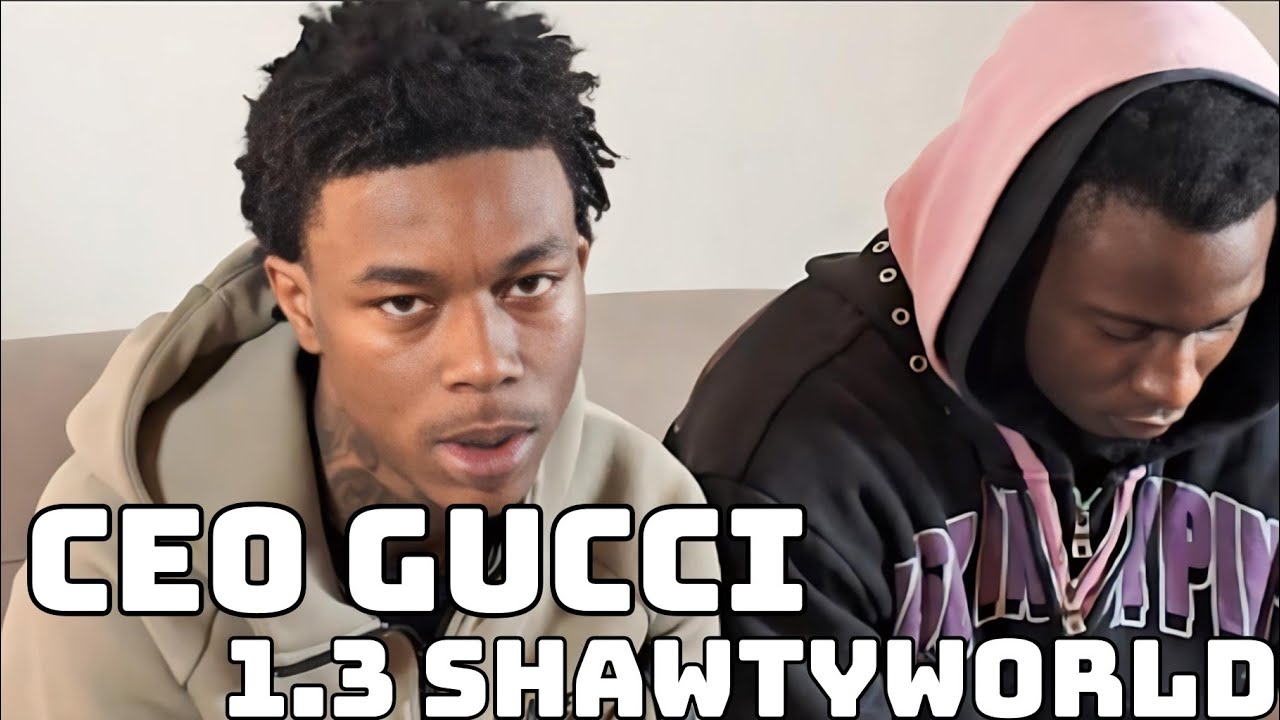 CEO GUCCII & 1.3 SHAWTYWORLD The Face of Houston Drill, Impact of BG Kenny Lou & BG Nu Money