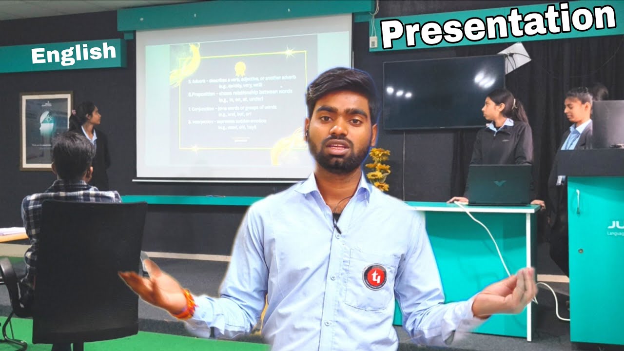 Aaj Presentation Hai Girls And Boys Dono Ka! #english communication class 
