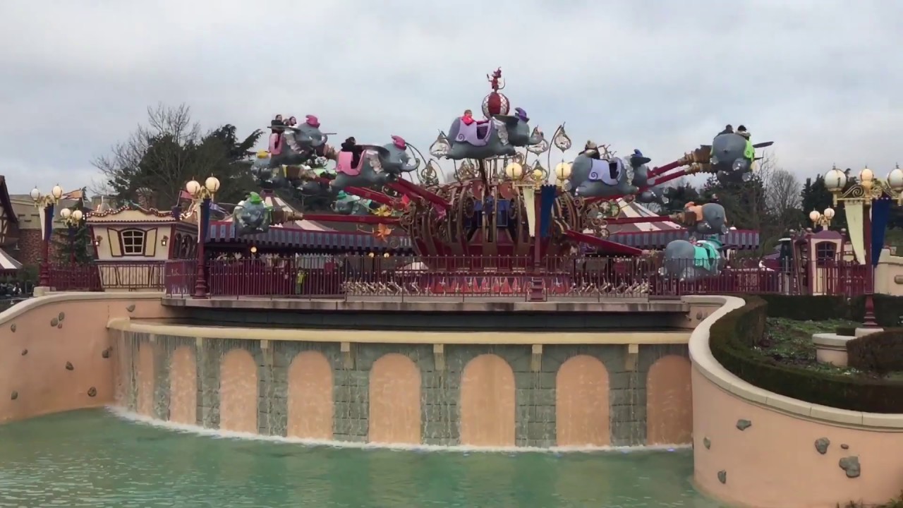 Dumbo Ride at Disneyland Paris 2019