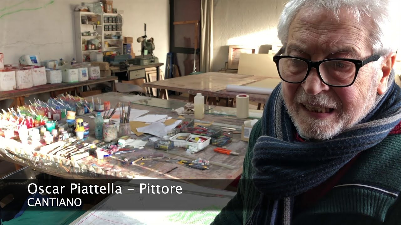 Oscar Piattella un testimone del novecento pittore contemporaneo Cantiano