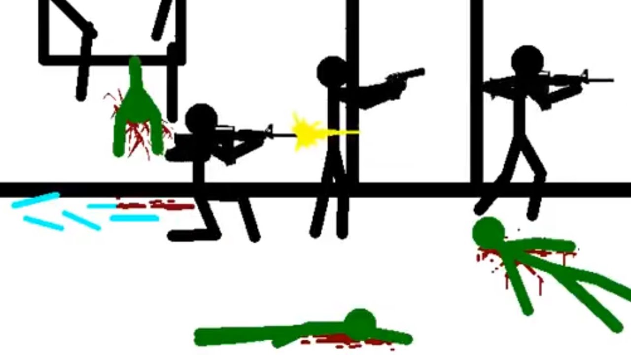 Stickman Zombie Area 24 Part 4
