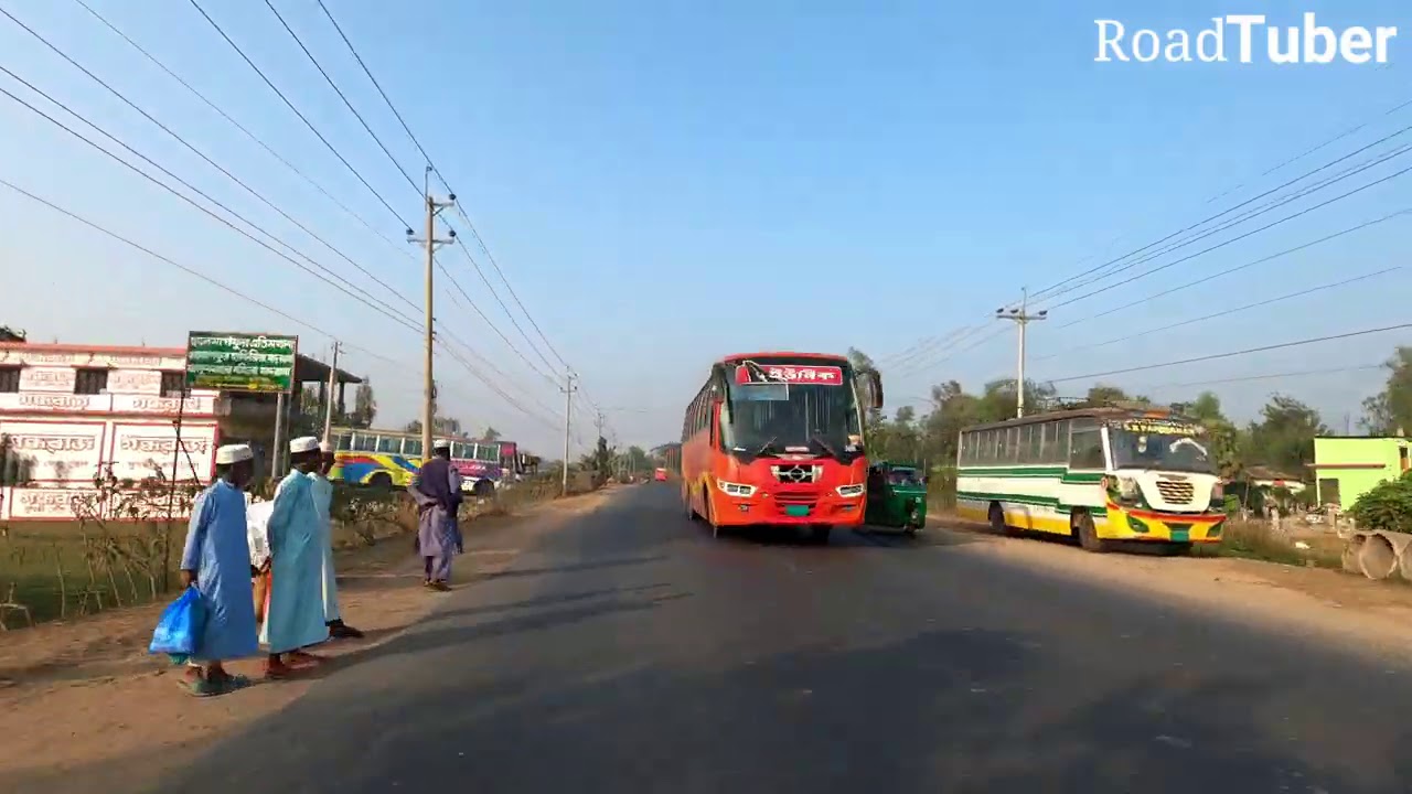 Bangladesh Highway Drive 4K | Shaistaganj to Aushkandi 4K via Dhaka - Sylhet Highway | Road Tuber