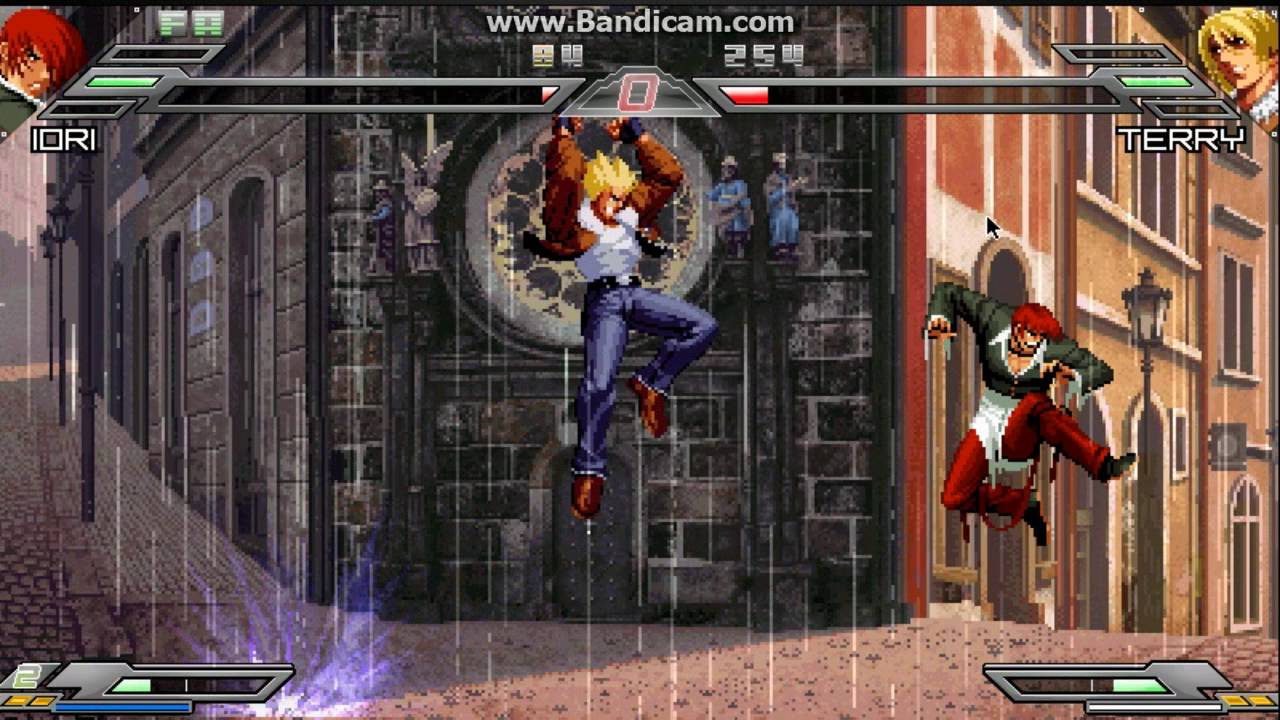 KOF M.U.G.E.N (Iori VS Terry)