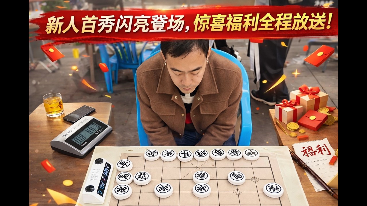 新人首秀闪亮登场，惊喜福利全程放送！