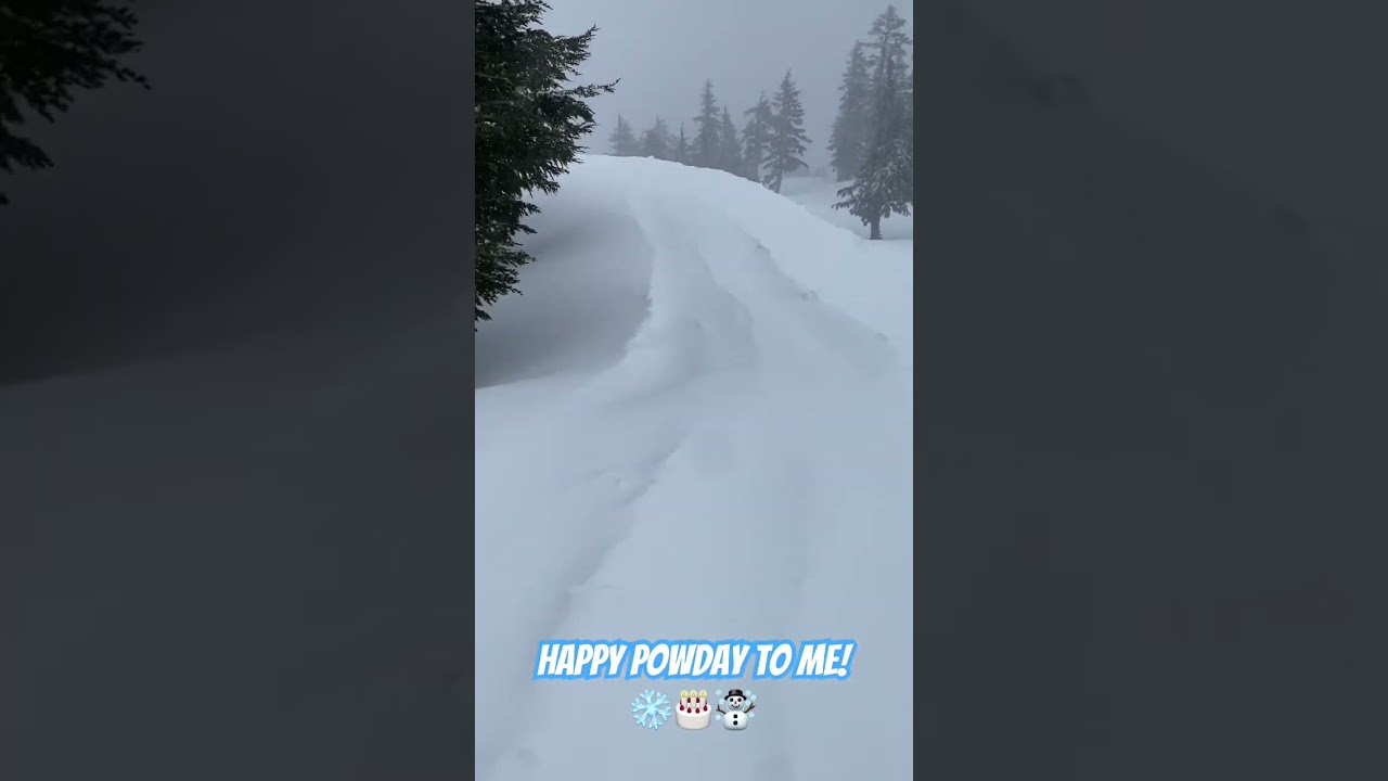 Happy PowDay to Me! #powder #snowboarding #mountain #spring #idesofmarch #powday #fun