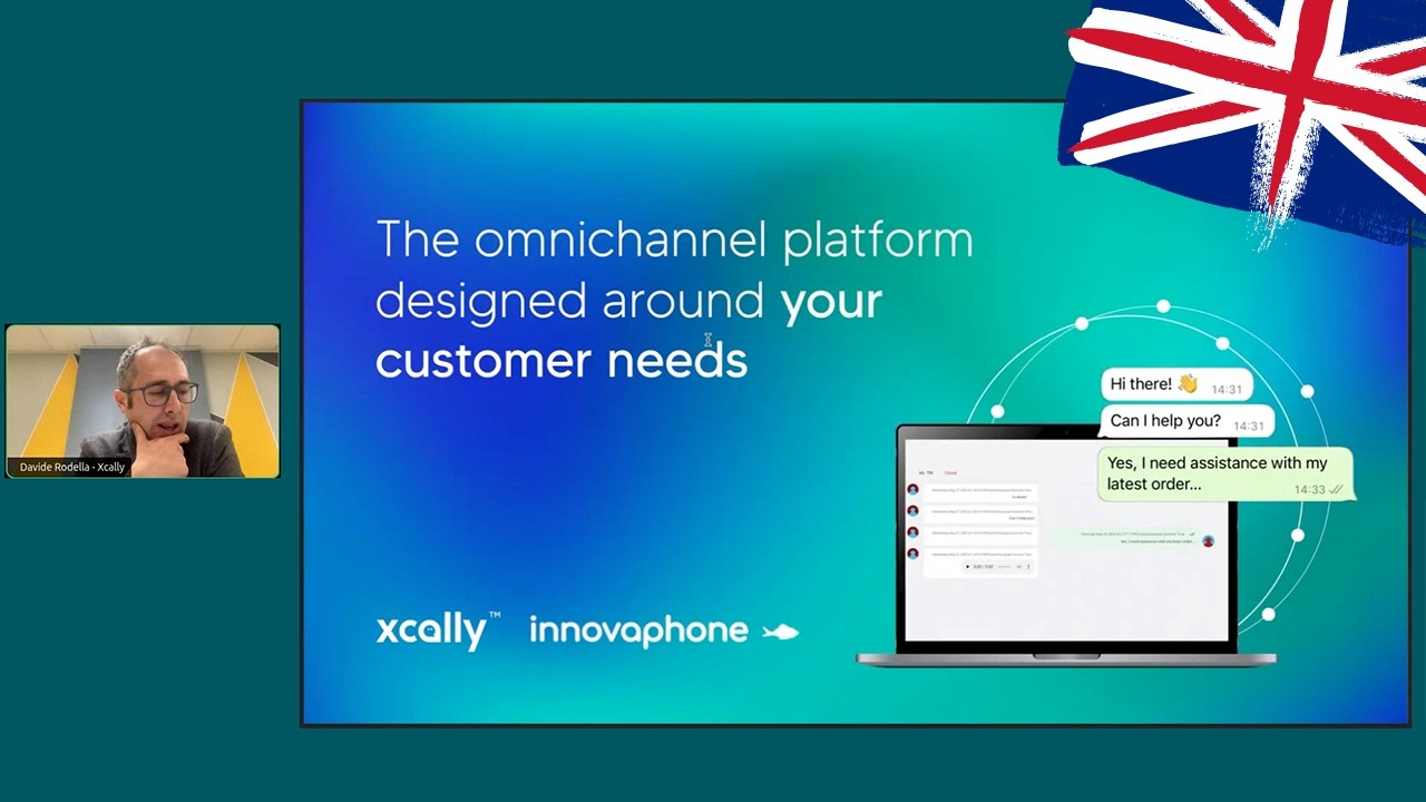 Вебинар: XCALLY: Интеграция и гибкость с XCALLY - технологический партнер innovaphone | английский