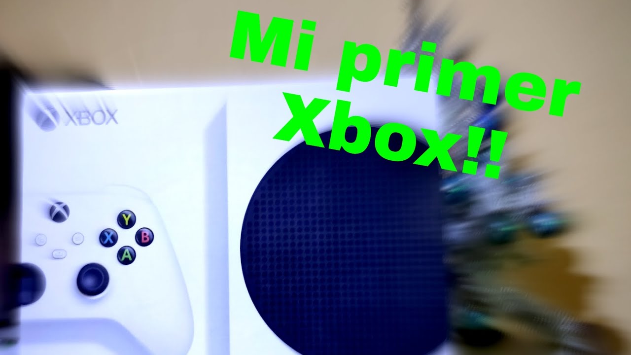 Mi primera Xbox (Series S) 😃