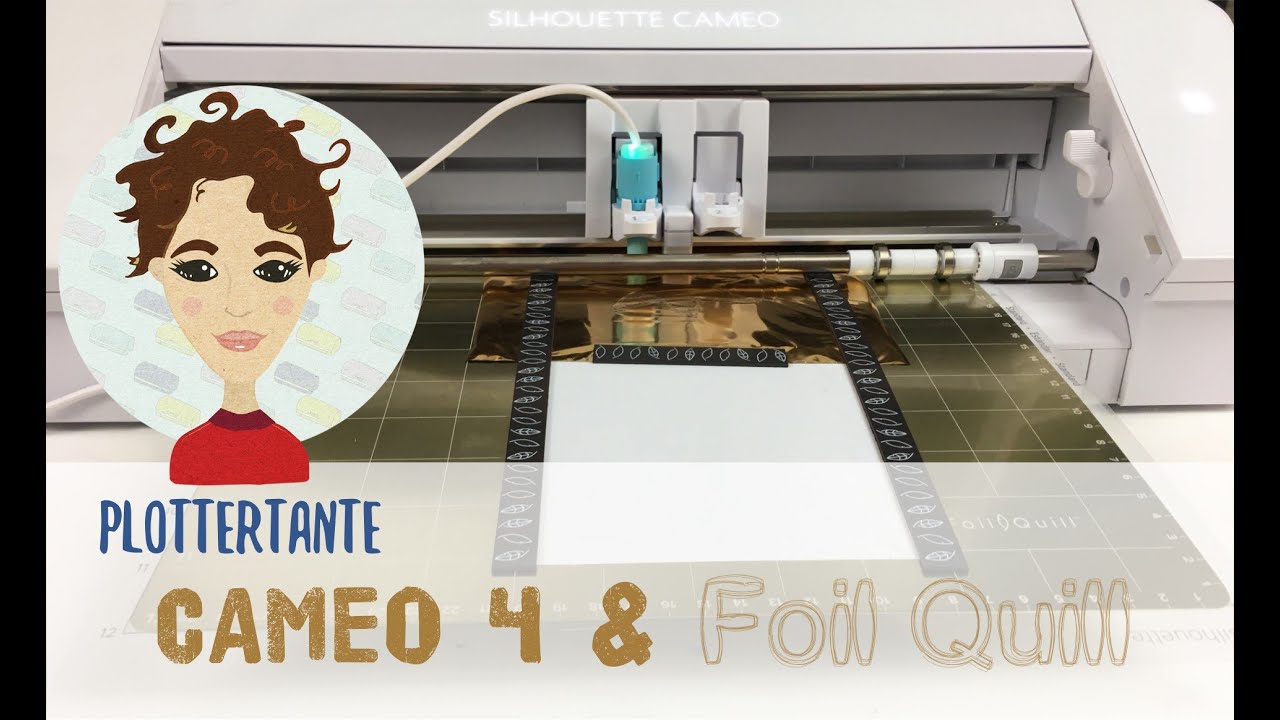 Cameo 4 & Foil Quill (Magnetmatte)