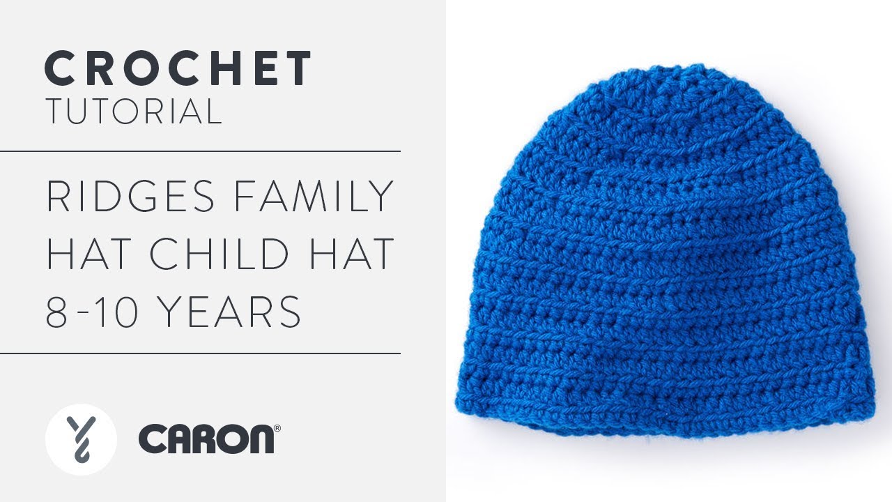 How to Crochet a Child’s Ridges Family Hat | Easy Beginner Crochet Tutorial