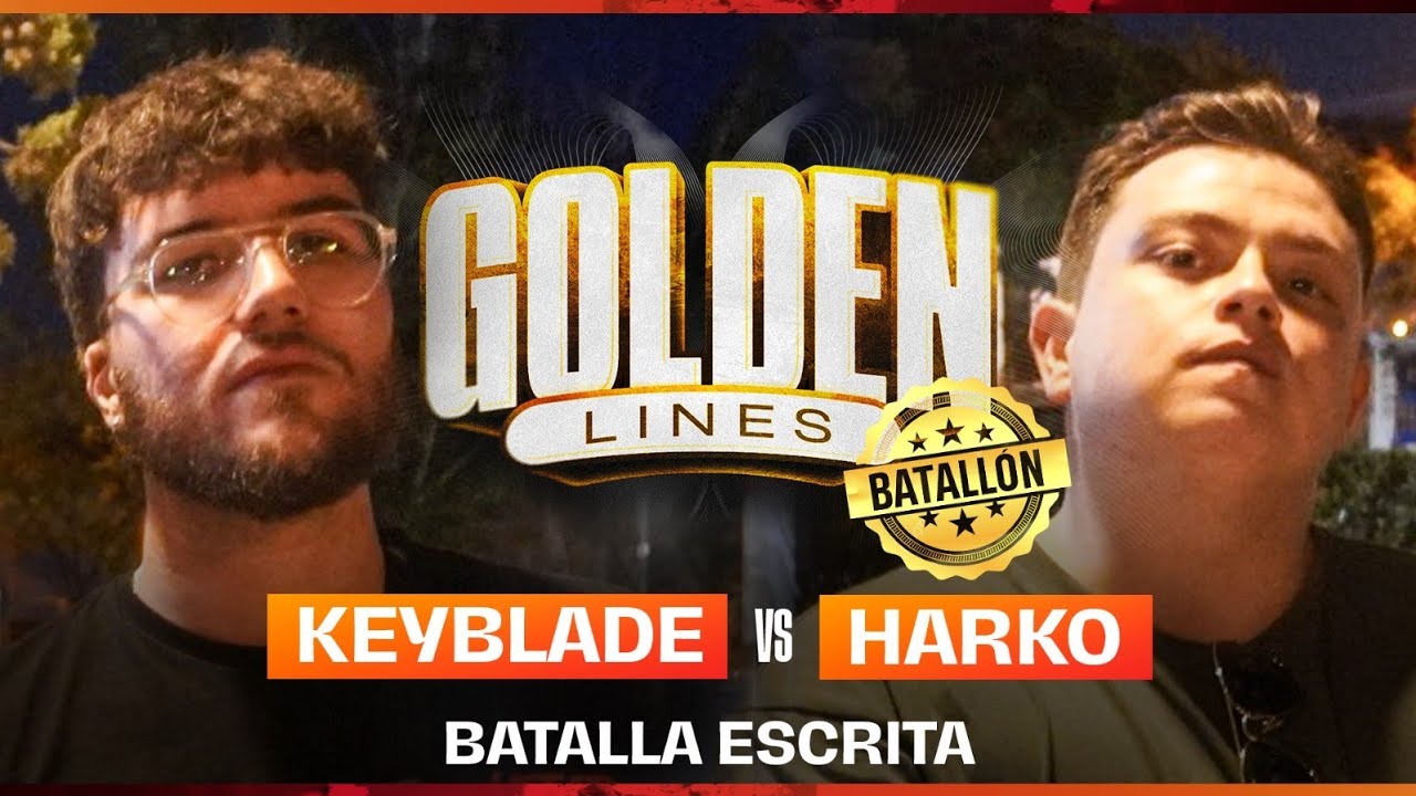 KEYBLADE VS HARKO (ÉPICA😱) BATALLA ESCRITA GOLDEN LINES 2024