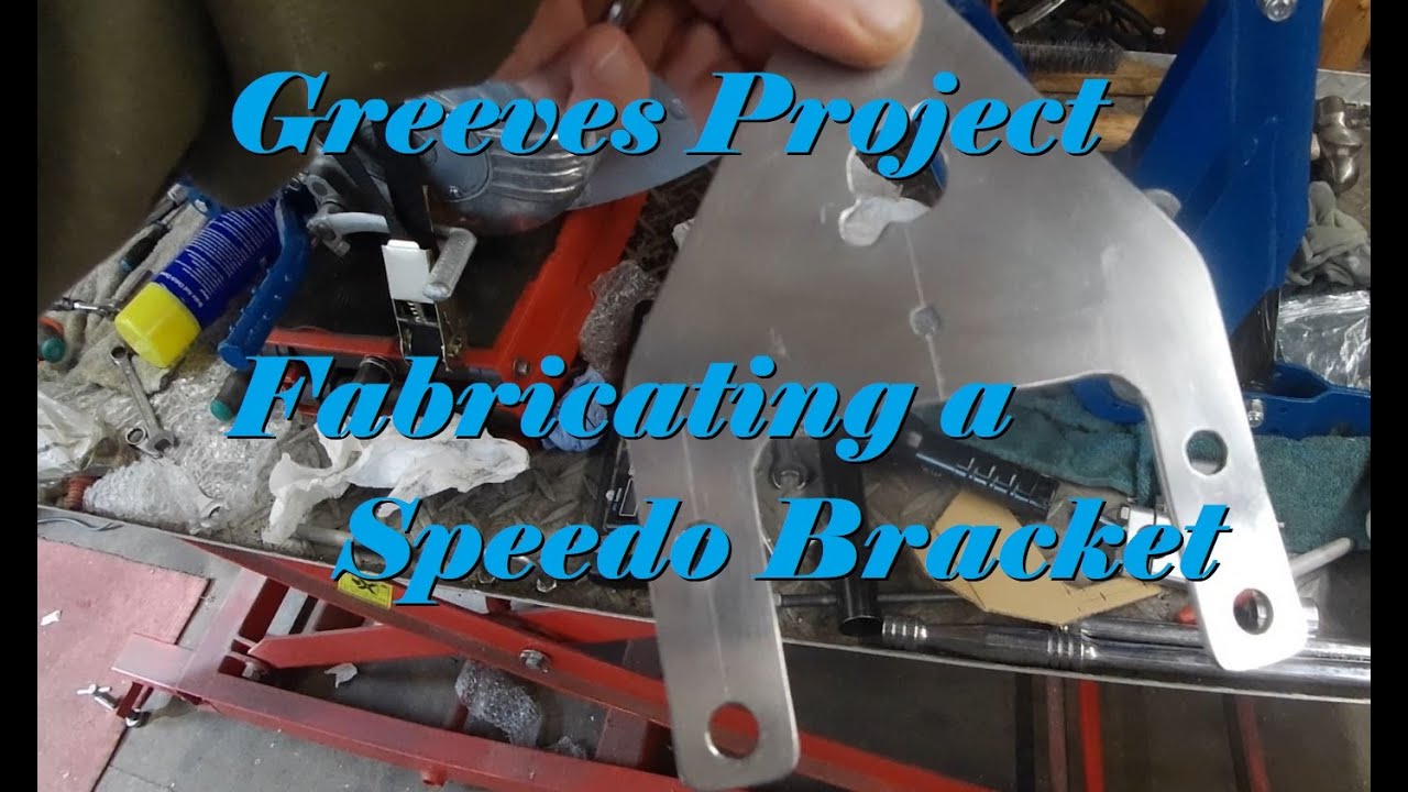 Greeves Scrambler Project Part 20 Fabricating a Speedo Mount