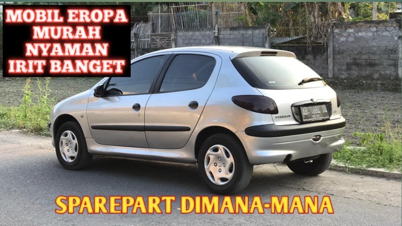 PEUGEOT 206 MT 2001 CITY CAR EROPA MURAH NYAMAN IRIT BANGET