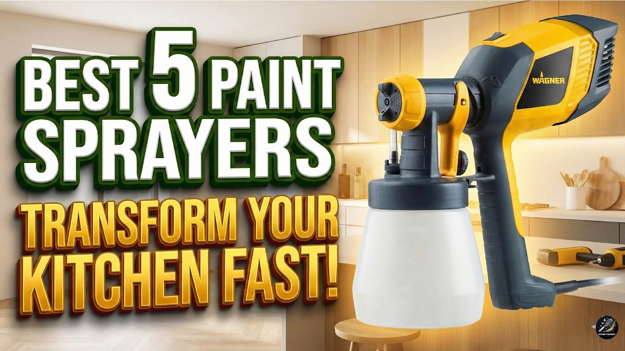 Top 5 Paint Sprayers for a Flawless Finish (DIY & Kitchen Cabinets!)