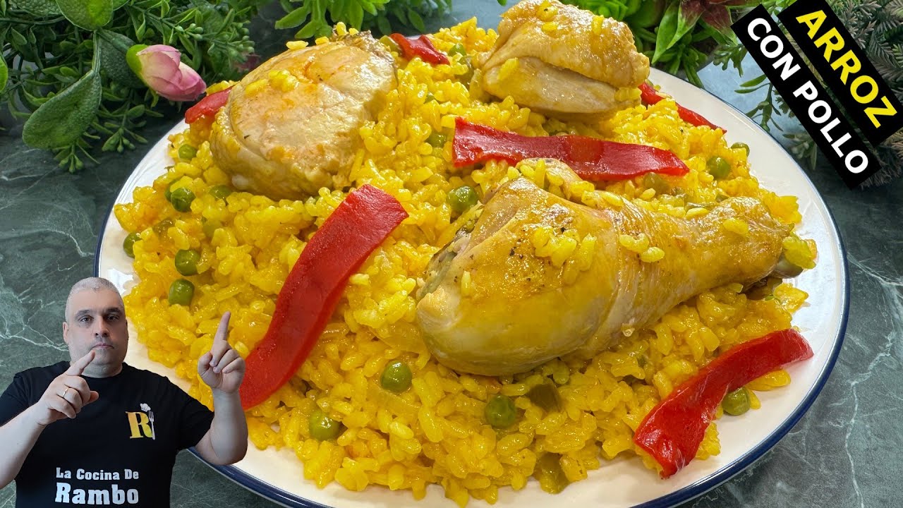 Arroz con Pollo - La Receta más Fácil y Rápida! 😋😋💥